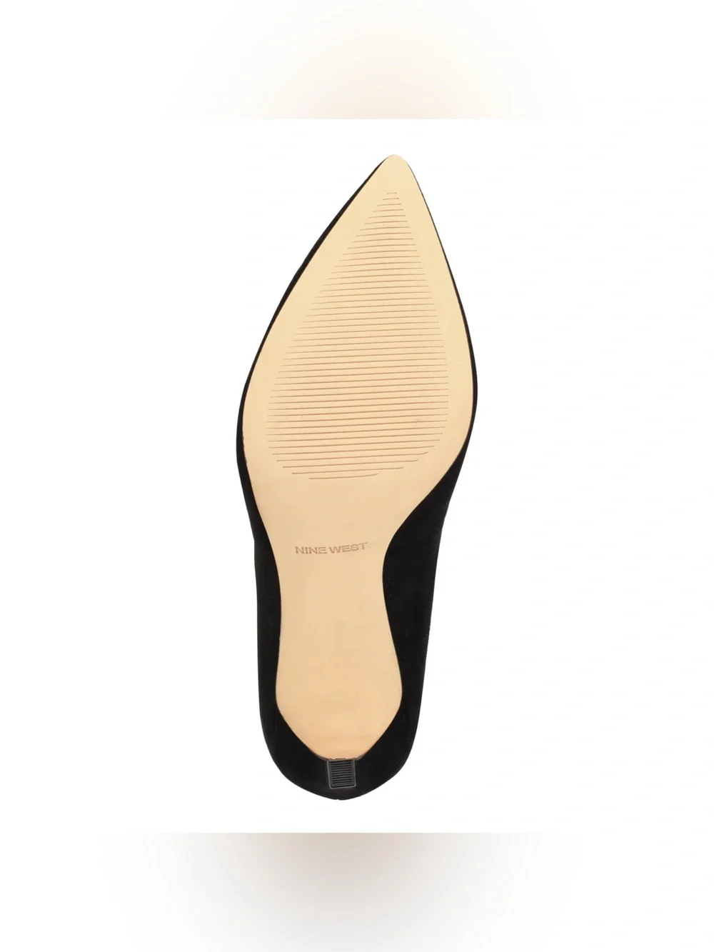 Nine West Tatiana Pointy Toe Pumps - black suede size 8.5
